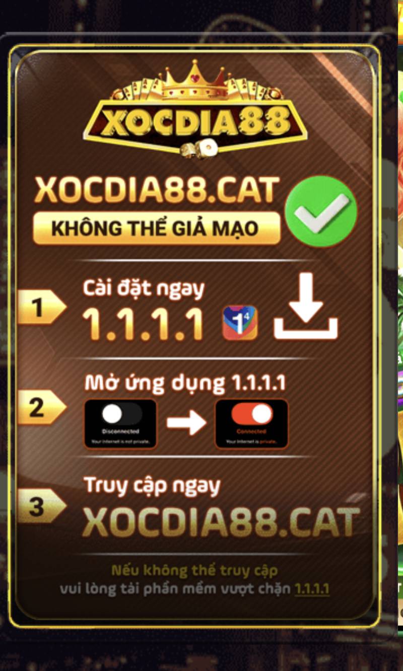 Link vào Xocdia88 mới nhất và an toàn